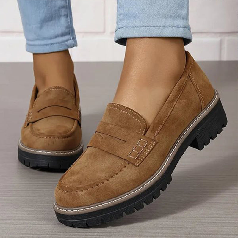 Novy™ | Luxus-Loafer aus Wildleder für Damen