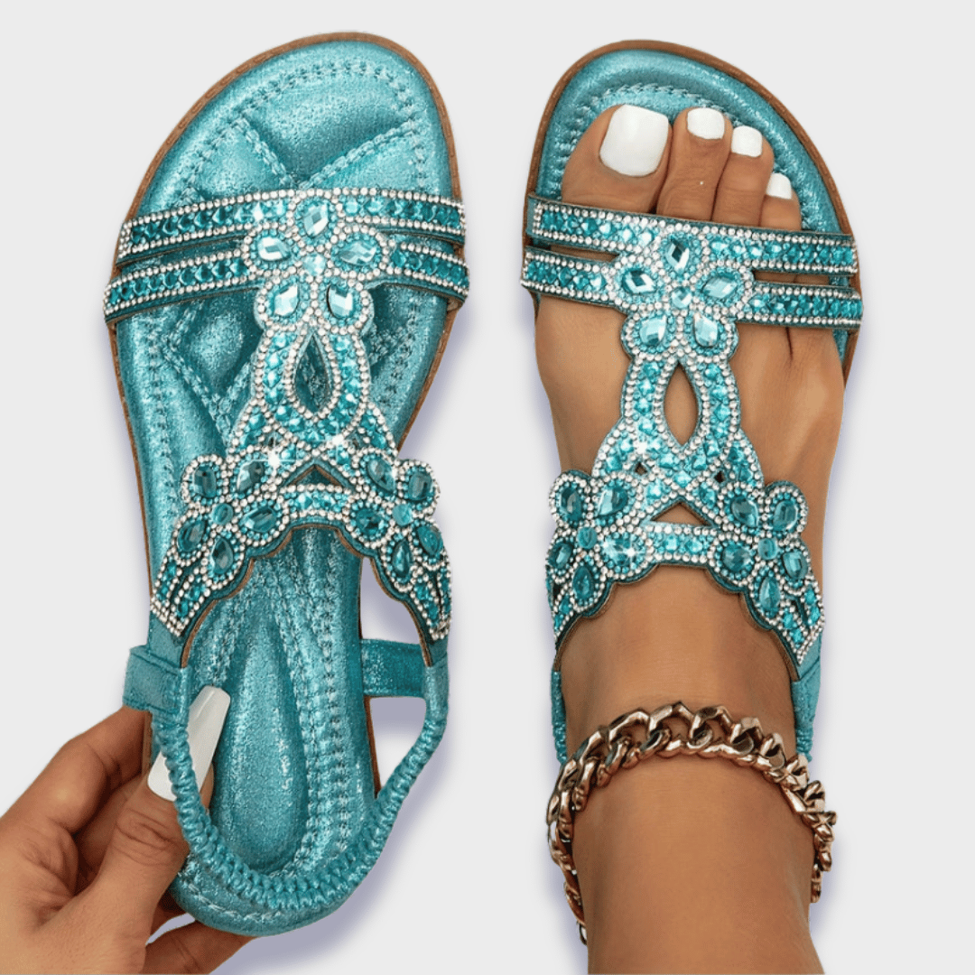 Franziska | Hochwertige Orthopädische Boho-Sandalen