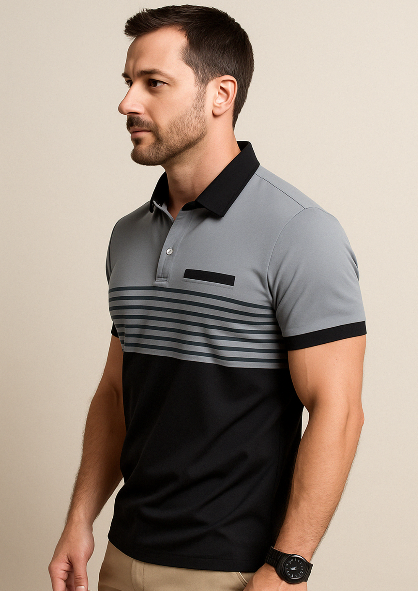 Sportlicher Herren Polo