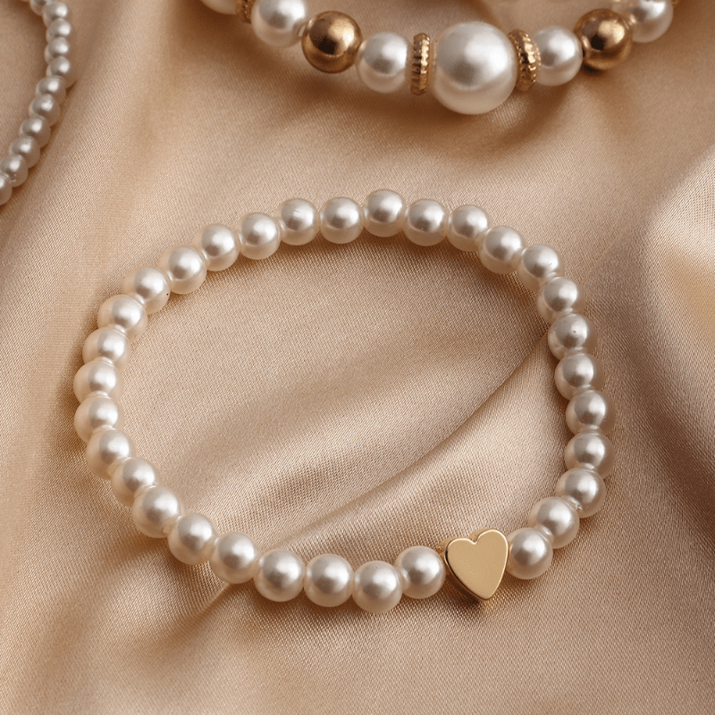 Romy™ I Goldene Perle – 4 Stk.