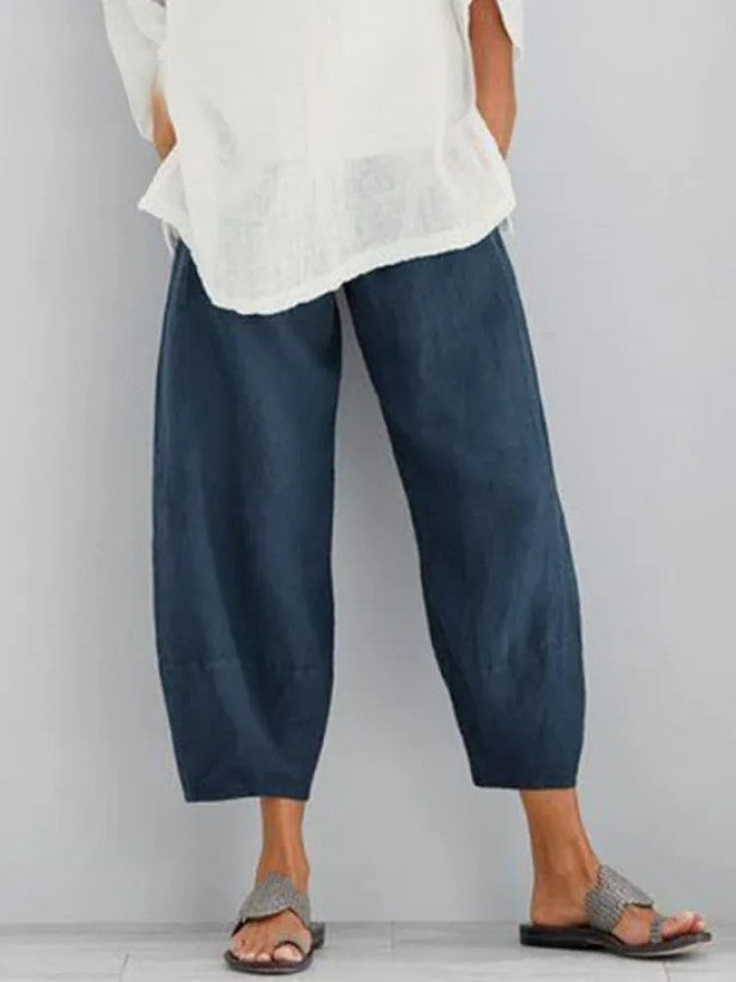 Fiora | Relaxed Barrel Pants