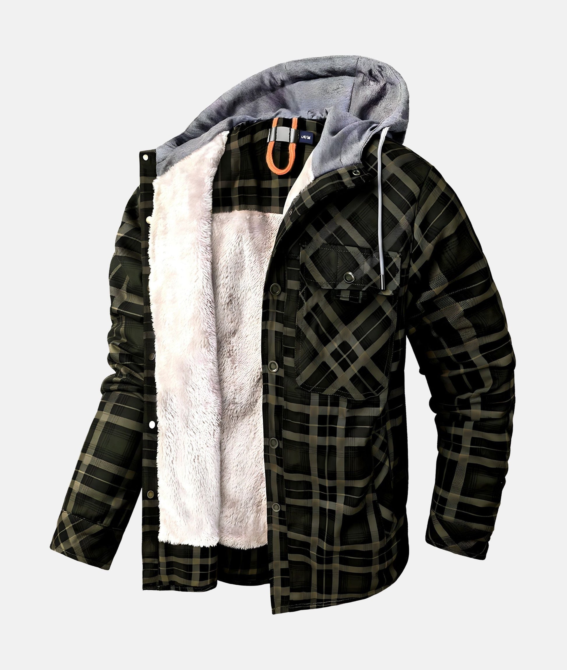 Frederik Flanelljacke mit Fleecefutter