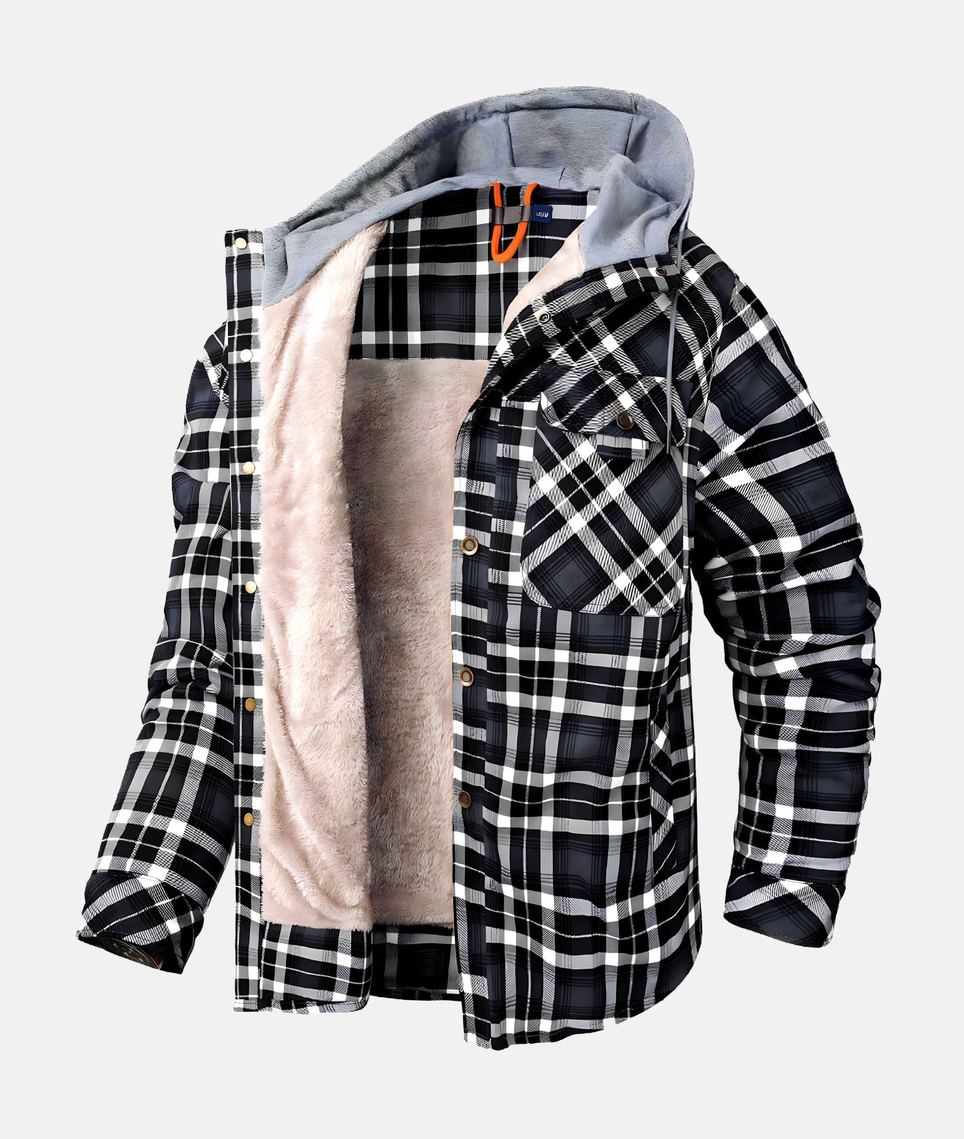Frederik Flanelljacke mit Fleecefutter