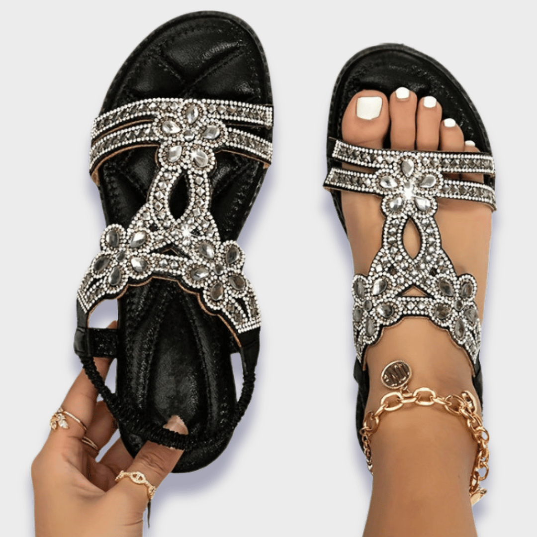 Franziska | Hochwertige Orthopädische Boho-Sandalen