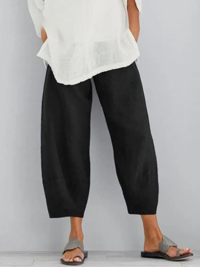 Fiora | Relaxed Barrel Pants