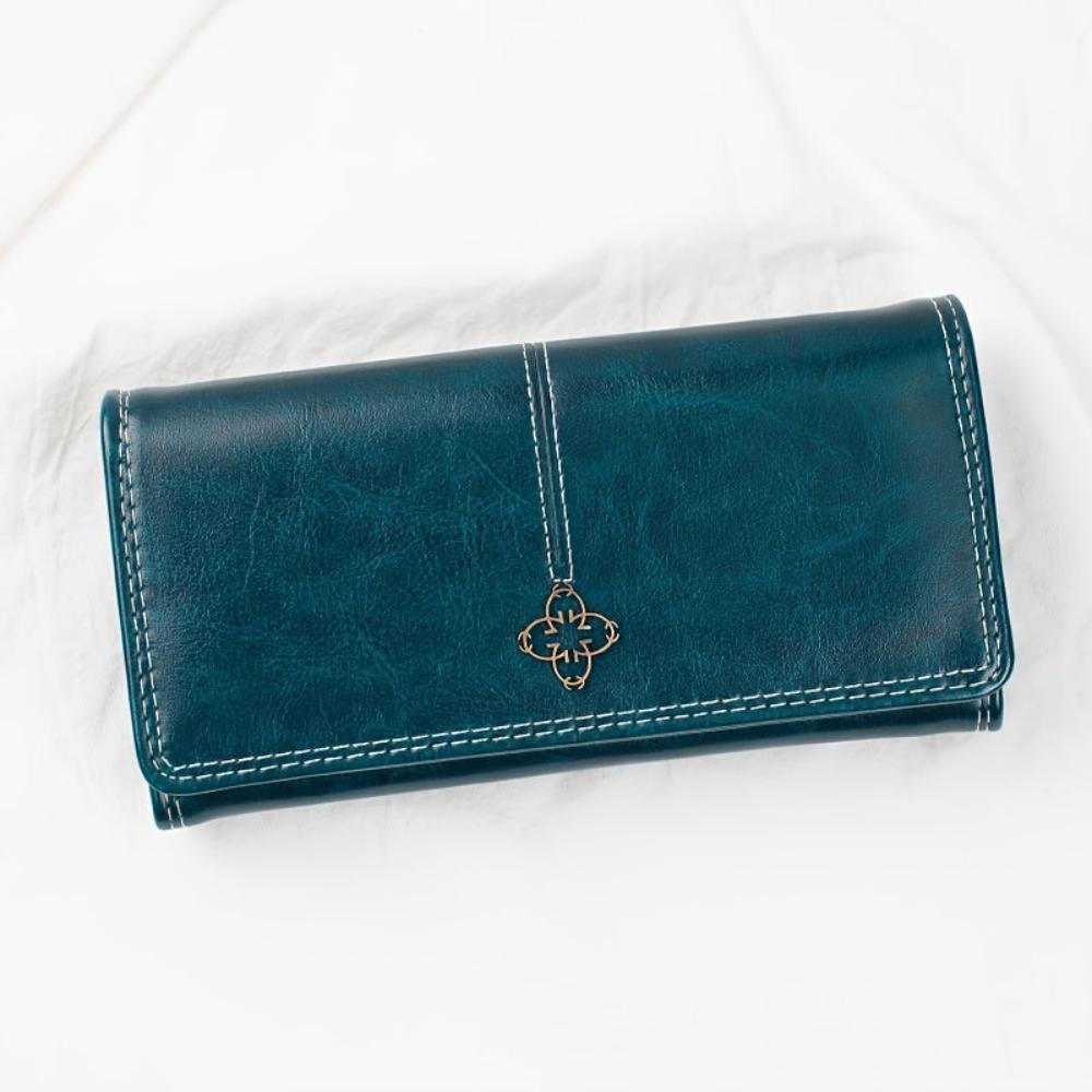 Nicole | Leather Long Wallet