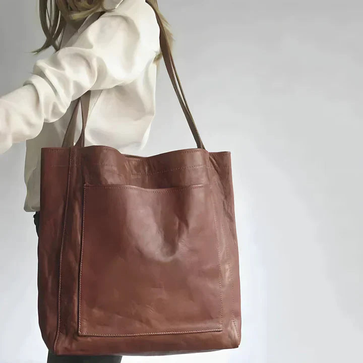 Olivia | Leather Tote Bag