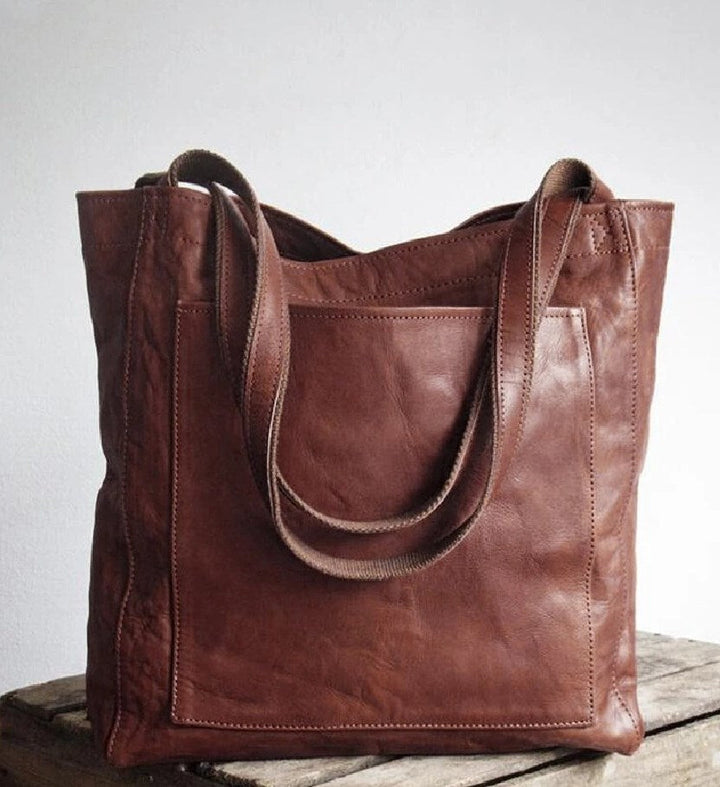 Olivia | Leather Tote Bag