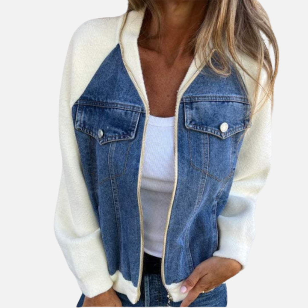 Estelle™ - Moderne Denim-jakke