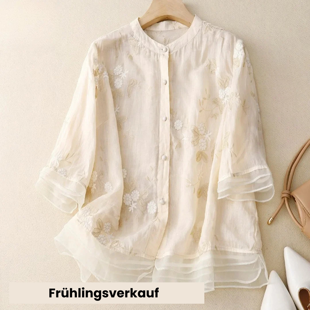 Laurienne™ | Bestickte Bluse