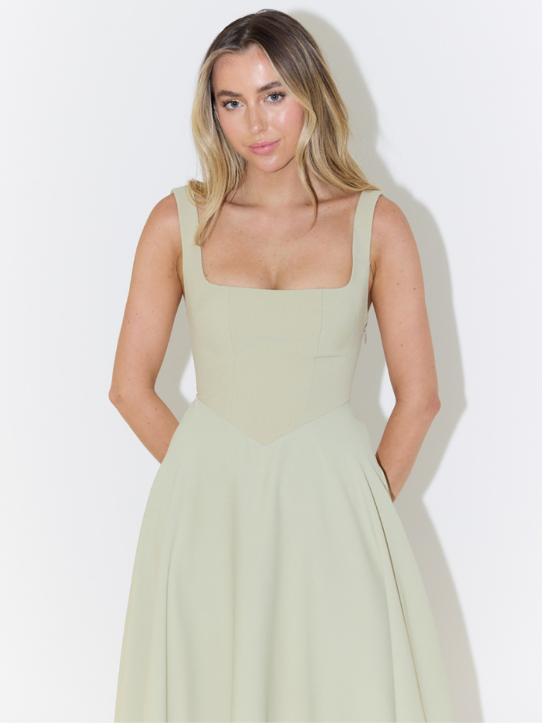 Valeria – Graziöse Midi Kleid