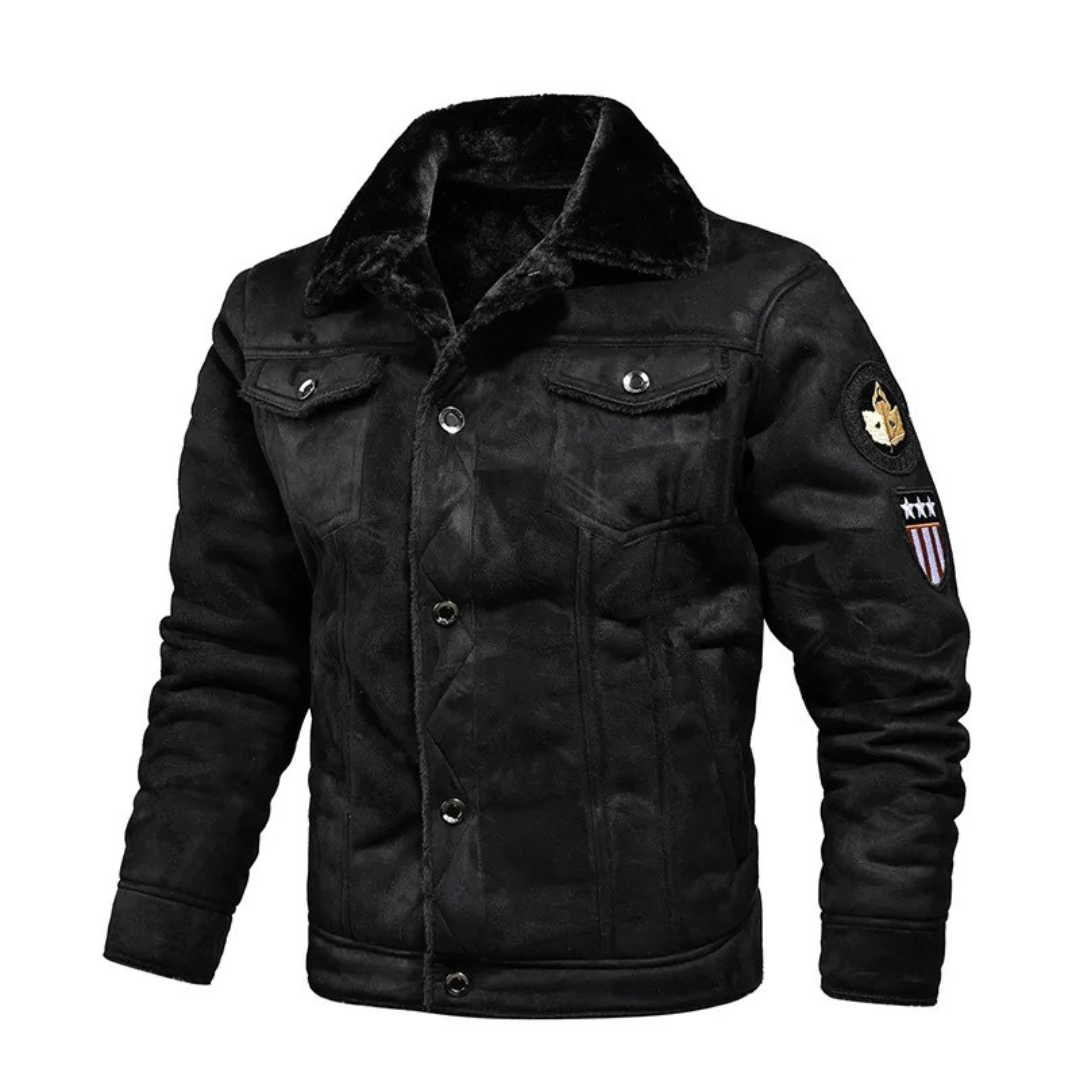 Jonathan™ | Warme Lederjacke