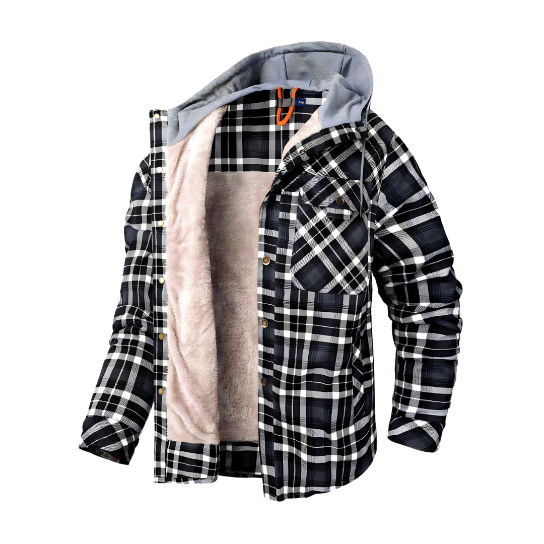Frederik Flanelljacke mit Fleecefutter