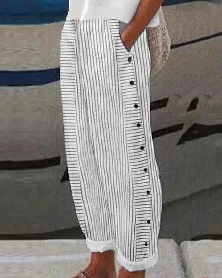 Vivienne | Nautical Charm Pants