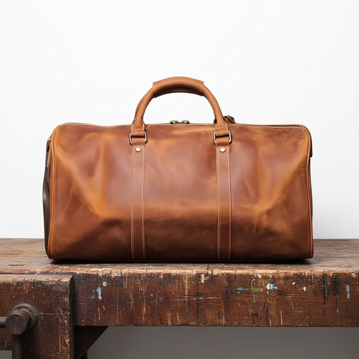 Magnus | Vintage Leather Travel Duffel