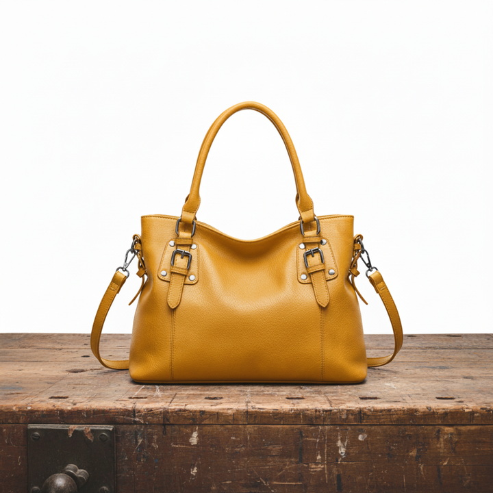 Maja | Classic Buckle Shoulder Bag