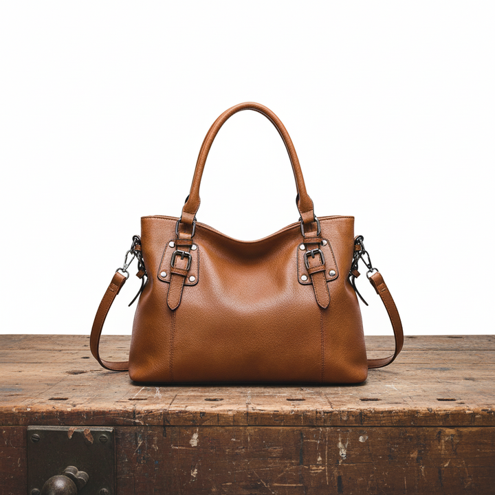 Maja | Classic Buckle Shoulder Bag