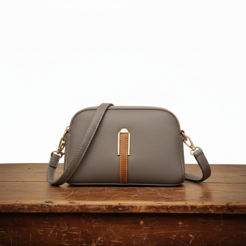 Lina | Classic Contrast Crossbody Bag
