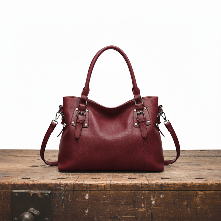 Maja | Classic Buckle Shoulder Bag