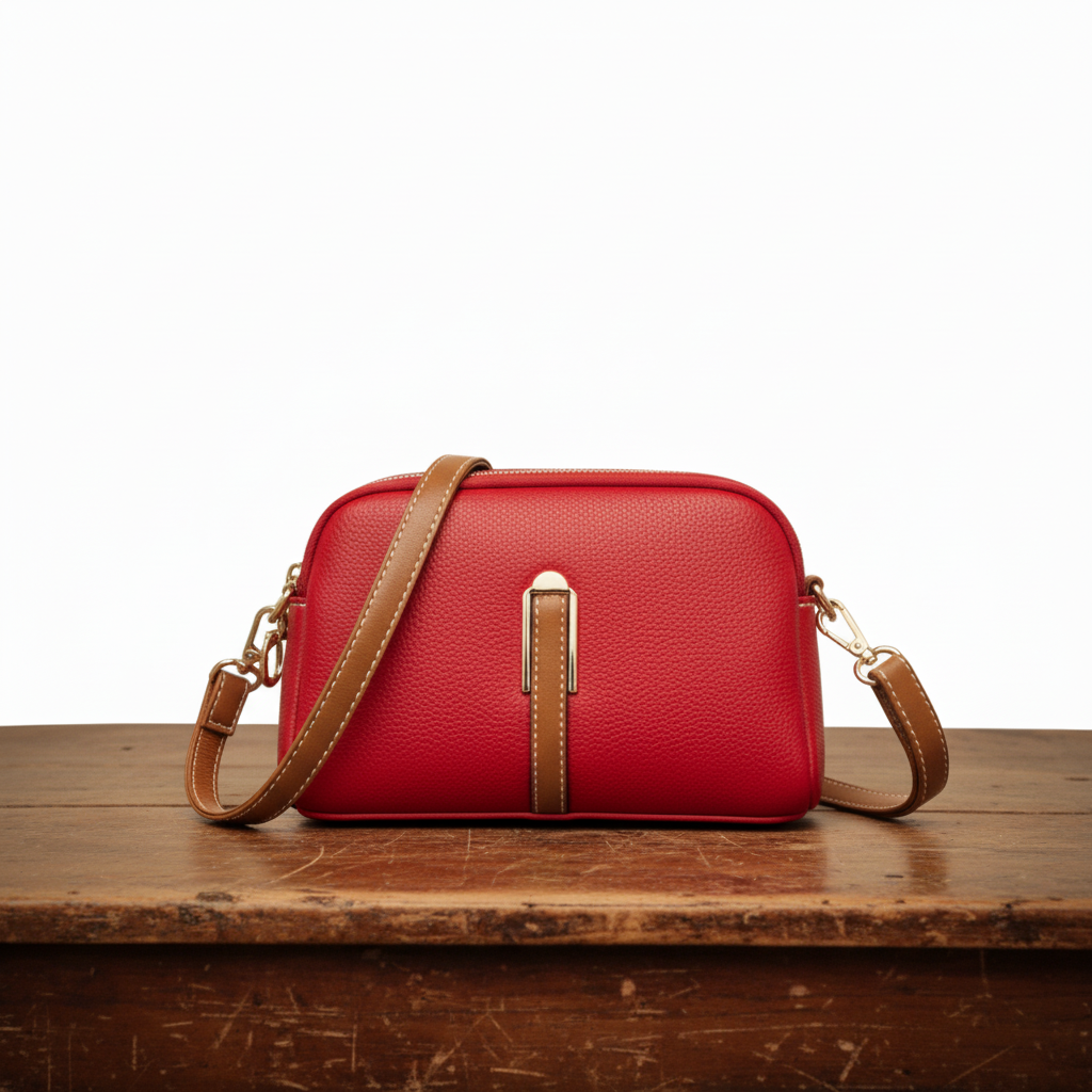 Lina | Classic Contrast Crossbody Bag