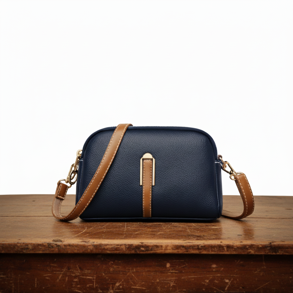 Lina | Classic Contrast Crossbody Bag