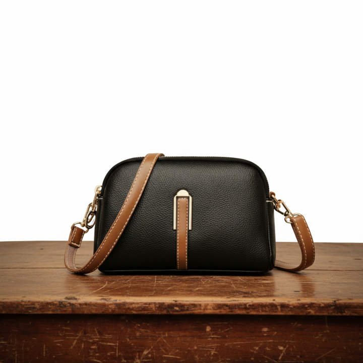 Lina | Classic Contrast Crossbody Bag