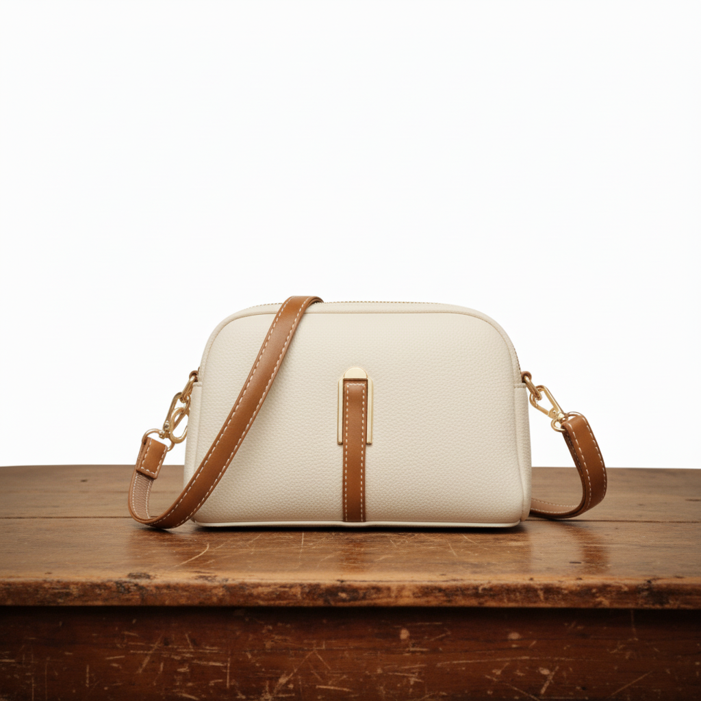 Lina | Classic Contrast Crossbody Bag