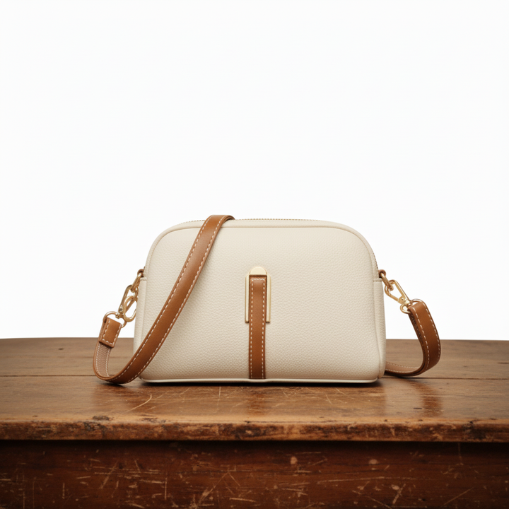 Lina | Classic Contrast Crossbody Bag