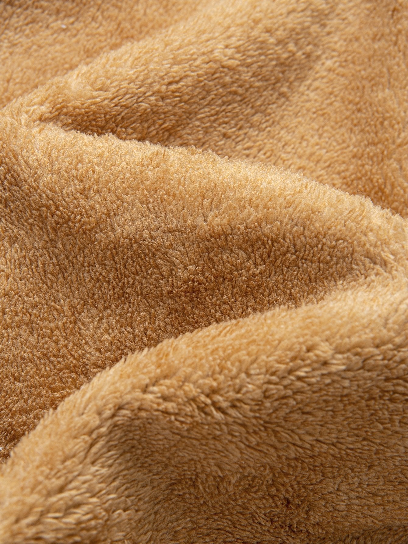 Teddy-Futter Karo-Flanell Hoodie-Shirt