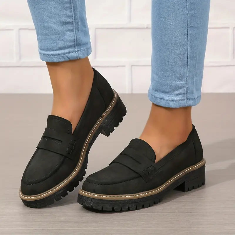 Novy™ | Luxus-Loafer aus Wildleder für Damen